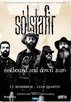 Concert SOLSTAFIR la Quantic din București
