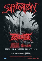 Concert Suffocation la Quantic din București
