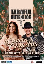 Concert Taraful Rutenilor și Carmen Chindriș – Aniversare 10 ani la Sala Palatului din București