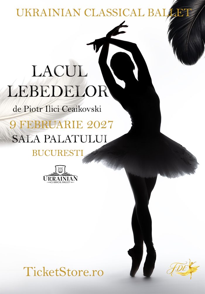 Concert Ukrainian Classical Ballet – Lacul Lebedelor la Sala Palatului din București