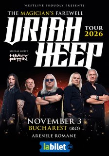 Concert Uriah Heep la Arenele Romane din București
