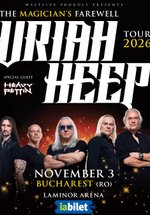Concert Uriah Heep la Laminor Arena din București