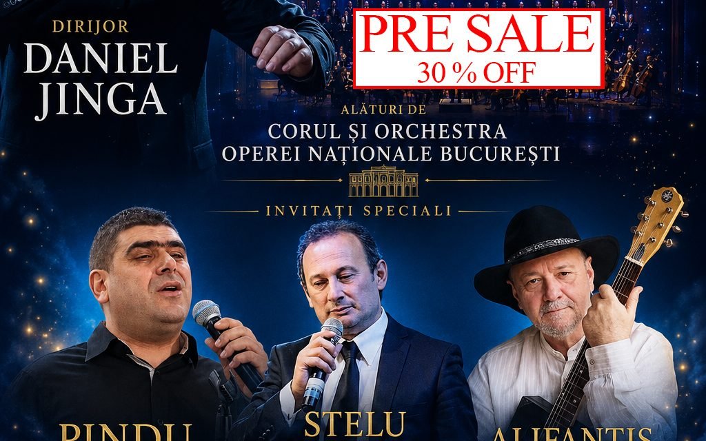 Concert Stele de Crăciun – Steali ti Cârciun la Sala Palatului din București