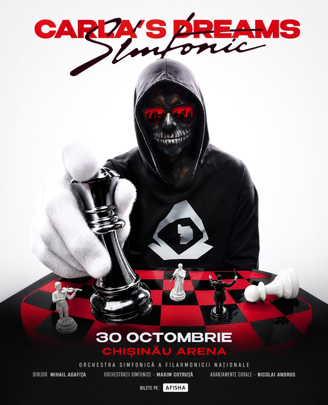 Concert Carla’s Dreams – Simfonic la Arena Chișinău