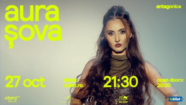 Concert Aura Șova – Antagonica la Expirat Halele Carol din București — landscape