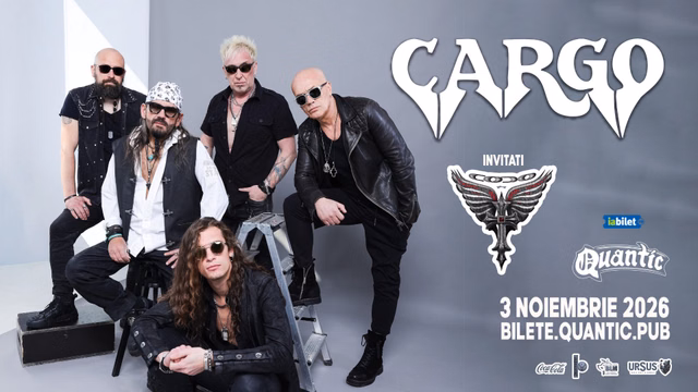 Concert Cargo la Quantic din București — landscape