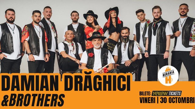 Concert Damian Drăghici & Brothers la Berăria H din București
