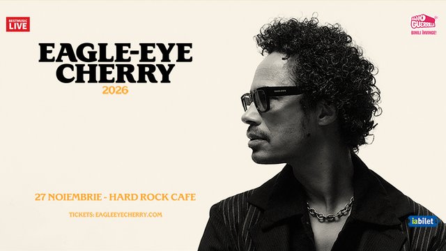 Concert Eagle Eye Cherry la Hard Rock Cafe din București — landscape
