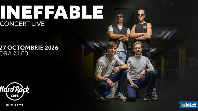 Concert Ineffable la Hard Rock Cafe din București — landscape