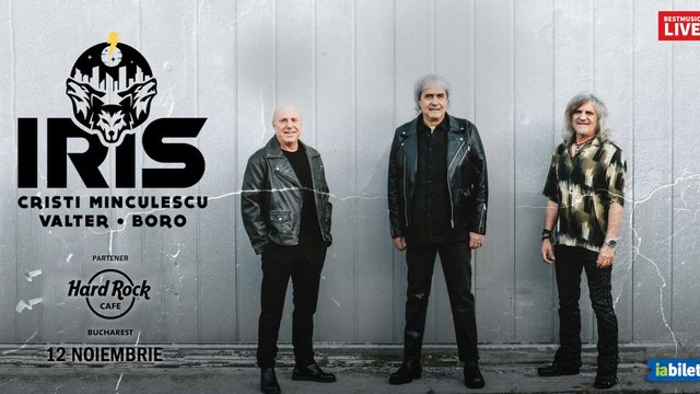 Concert IRIS – Cristi Minculescu, Valter si Boro la Hard Rock Cafe — landscape
