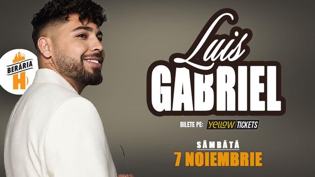 Concert Luis Gabriel & Orchestra Diamantelor la Berăria H din București