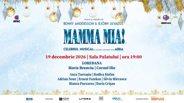 Concert Mamma Mia! la Sala Palatului din București — landscape