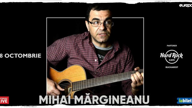 Concert Mihai Margineanu la Hard Rock Cafe din București — landscape