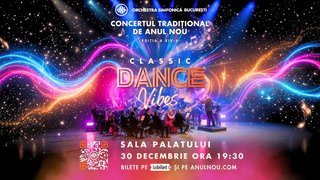 Concert Orchestra Simfonică București – Classic Dance Vibes la Sala Palatului din București — landscape