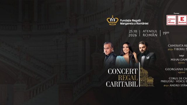 Concert Regal Caritabil la Ateneul Român din București — landscape