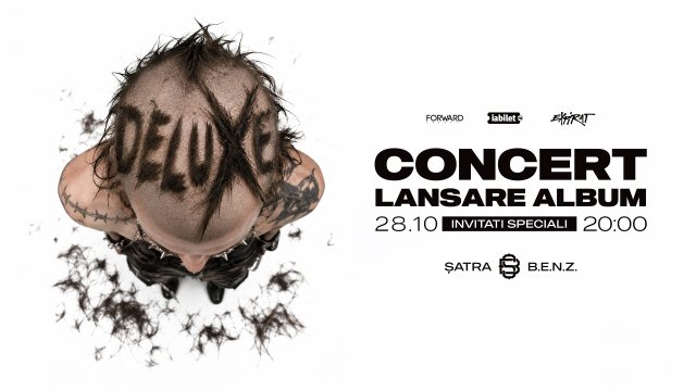 Concert Șatra B.E.N.Z. – Lansare X Deluxe la Expirat Halele Carol din București — landscape