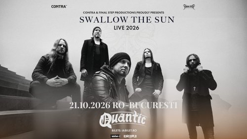 Concert Swallow The Sun la Quantic din București — landscape