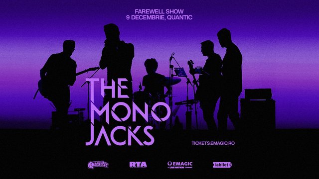 Concert The Mono Jacks – Farewell Show la Quantic din București — landscape