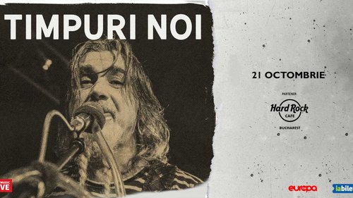 Concert Timpuri Noi la Hard Rock Cafe din București — landscape