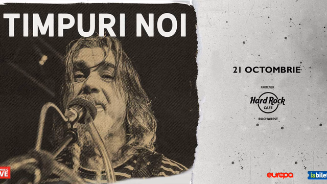 Concert Timpuri Noi la Hard Rock Cafe din București — landscape