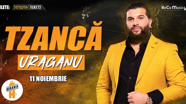 Concert Tzancă Uraganu’ la Berăria H din București