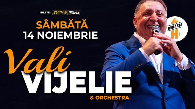 Concert Vali Vijelie la Berăria H din București — landscape