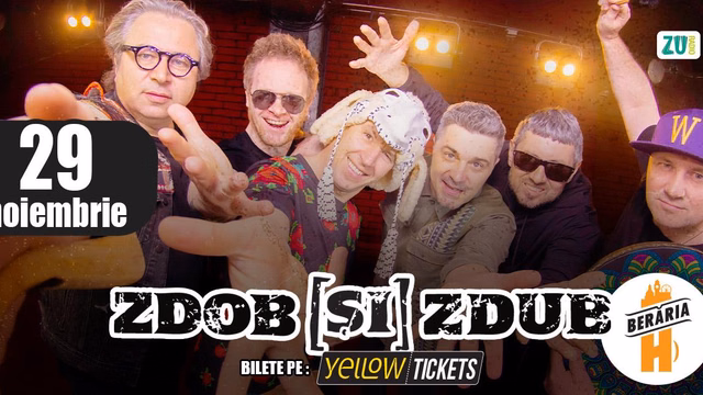 Concert Zdob și Zdub – Lansare de album la Berăria H din București — landscape