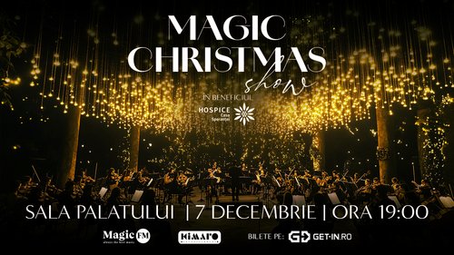 Magic Christmas Show 2026 la Sala Palatului din București — landscape