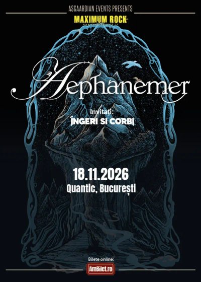 Concert Aephanemer la Quantic din București