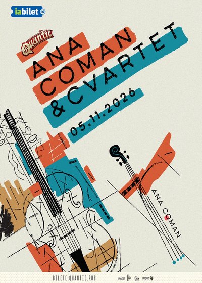 Concert Ana Coman & Cvartet la Quantic din București