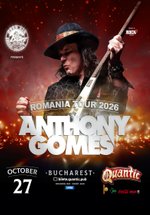 Concert Anthony Gomes – Romania Tour 2026 la Quantic din București