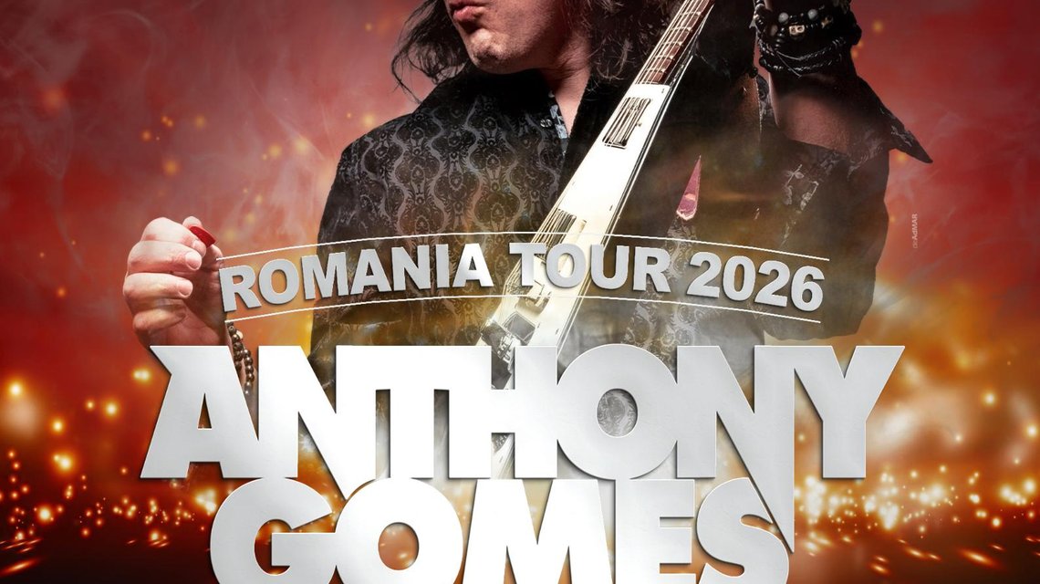 Concert Anthony Gomes – Romania Tour 2026 la Quantic din București