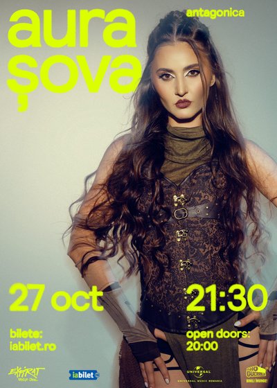 Concert Aura Șova – Antagonica la Expirat Halele Carol din București