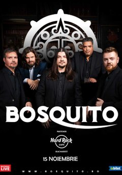 Concert Bosquito la Hard Rock Cafe