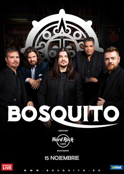 Concert Bosquito la Hard Rock Cafe din București