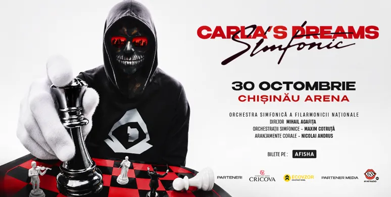 Concert Carla’s Dreams – Simfonic la Arena Chișinău