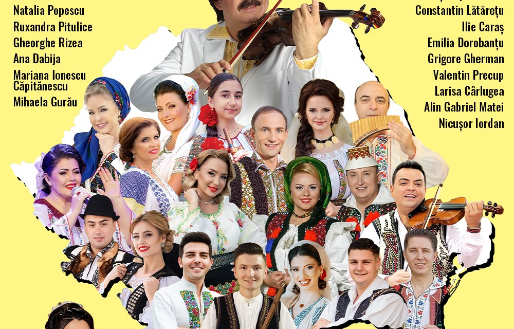Concert Comorile Neamului la Sala Palatului din București
