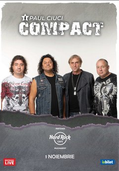 Concert Compact Paul Ciuci la Hard Rock Cafe din București