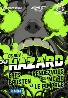 Concert DJ Hazard la Expirat Halele Carol din București