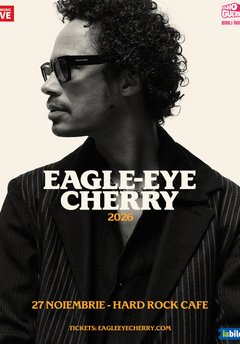 Concert Eagle Eye Cherry la Hard Rock Cafe din București
