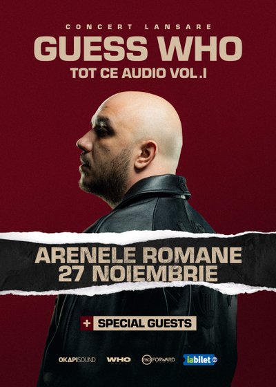 Concert Guess Who – Tot Ce Audio Vol. 1 la Arenele Romane din București