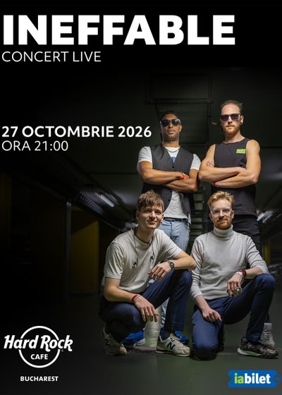 Concert Ineffable la Hard Rock Cafe din București