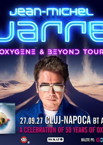 Concert Jean-Michel Jarre la BTarena din Cluj-Napoca