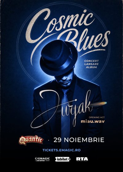 Concert JURJAK – Lansare album Cosmic Blues la Quantic din București