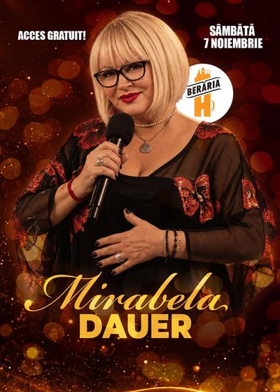 Concert Mirabela Dauer la Berăria H din București