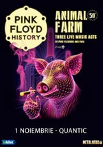 Concert Pink Floyd History – Animal Farm la Quantic din București