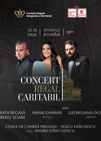 Concert Regal Caritabil la Ateneul Român din București