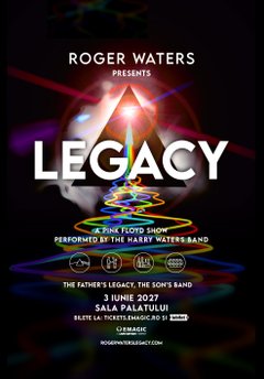 Concert Roger Waters Presents LEGACY – A Pink Floyd Show la Sala Palatului din București