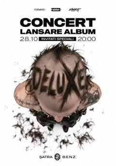 Concert Șatra B.E.N.Z. – Lansare X Deluxe la Expirat Halele Carol din București