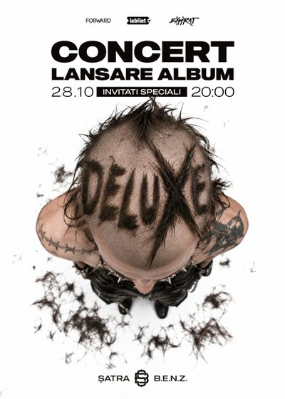 Concert Șatra B.E.N.Z. – Lansare X Deluxe la Expirat Halele Carol din București